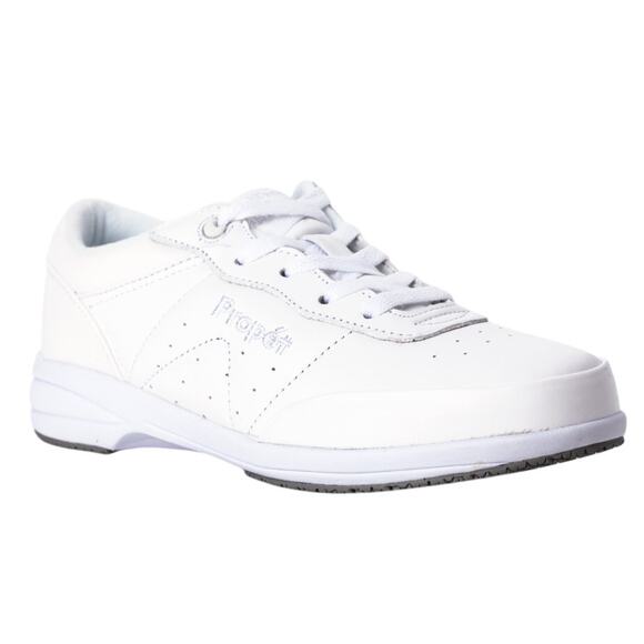 Propet Womens Walker Sneaker US 10 XW EU 41.5 White Leather NIB - Picture 1 of 13
